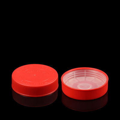 Cou supérieur des couvercles 52mm 70mm 89mm d'enfant de vis de bouteille en plastique résistante de capsule