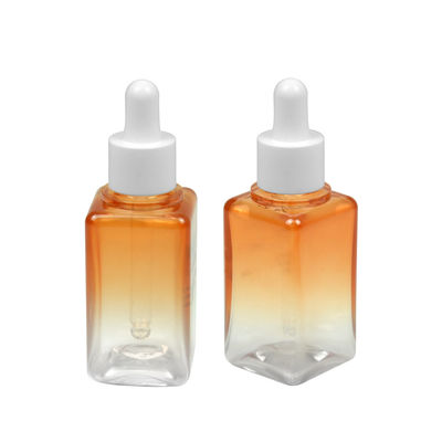 50ML emballage cosmétique de bouteille d'huile essentielle de la place 20/410 de bouteille du gradient PETG