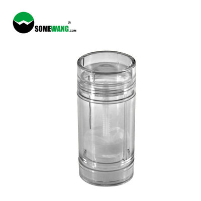 Espace libre cylindrique de stick déodorant d'OEM 65ml d'ODM COMME bouteille 65g pour le parfum de corps