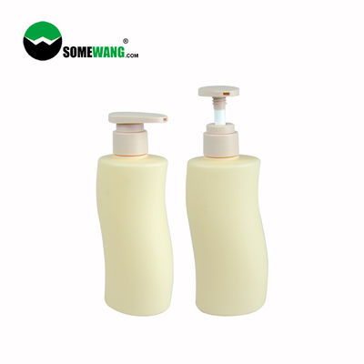 bouteilles vides inoffensives de pompe de shampooing de preuve de fuite de bouteille de shampooing de biens du PE 350ml