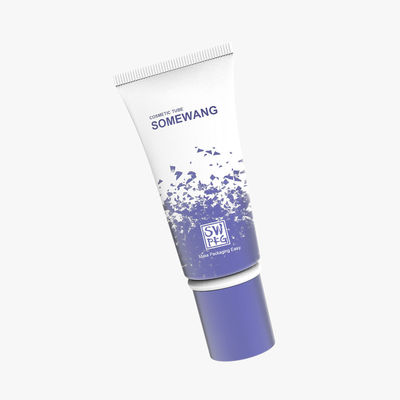 Tube stratifié en plastique en aluminium de la crème de visage du diamètre 35mm ABL PBL
