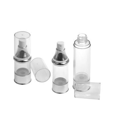 Bouteille vide de base de bouteille privée d'air de SOMEWANG 50ml avec la pompe 20ml 30ml