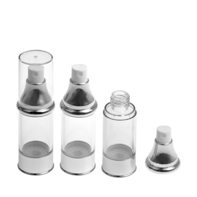 Bouteille vide de base de bouteille privée d'air de SOMEWANG 50ml avec la pompe 20ml 30ml