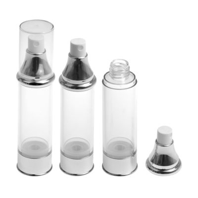 Bouteille vide de base de bouteille privée d'air de SOMEWANG 50ml avec la pompe 20ml 30ml