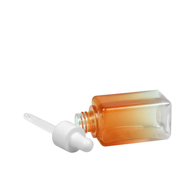 50ML emballage cosmétique de bouteille d'huile essentielle de la place 20/410 de bouteille du gradient PETG