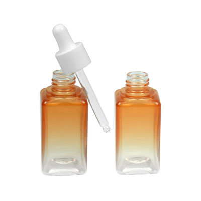 50ML emballage cosmétique de bouteille d'huile essentielle de la place 20/410 de bouteille du gradient PETG