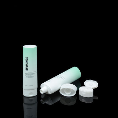 tube cosmétique de tube de base de 40mm empaquetant les tubes cosmétiques vides ovales superbes 180ml