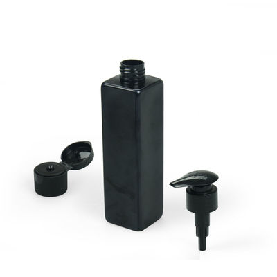 place noire 4oz en plastique 6oz de bouteille cosmétique d'ANIMAL FAMILIER de 120ml 240ml