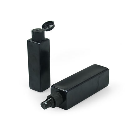 place noire 4oz en plastique 6oz de bouteille cosmétique d'ANIMAL FAMILIER de 120ml 240ml