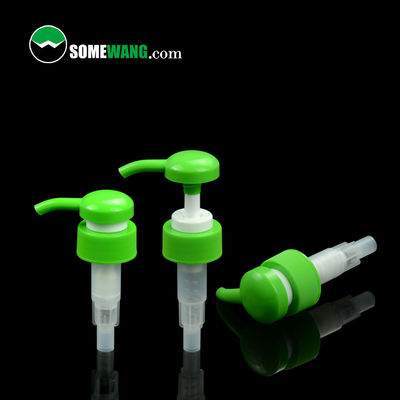 Pompe vide de distributeur de lotion de la salle de bains 4cc du vert 32/410 pour le shampooing