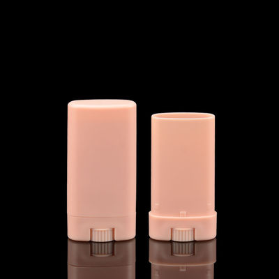 Ovale plat de gel vide cosmétique ovale de la bouteille 15g de stick déodorant d'ODM 15ml pour le gel