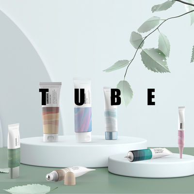 tube cosmétique lavable 22mm réutilisable de crème corporelle de compression d'emballage de tube de 19mm