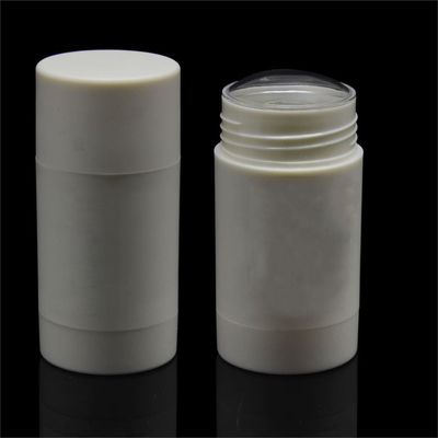 conteneurs cosmétiques vides de 50ml pp de stick déodorant volume rond de la bouteille 43MM de grand