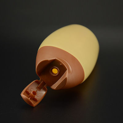Les bouteilles en plastique vides du PE 200ml jaunissent le shampooing et le conditionneur de bouteille