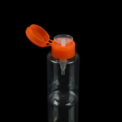 bouteille cosmétique de solvant de vernis à ongles de bouteille d'ANIMAL FAMILIER de 3.3oz 100ml avec la pompe polonaise de solvant