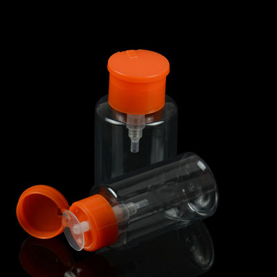 bouteille cosmétique de solvant de vernis à ongles de bouteille d'ANIMAL FAMILIER de 3.3oz 100ml avec la pompe polonaise de solvant