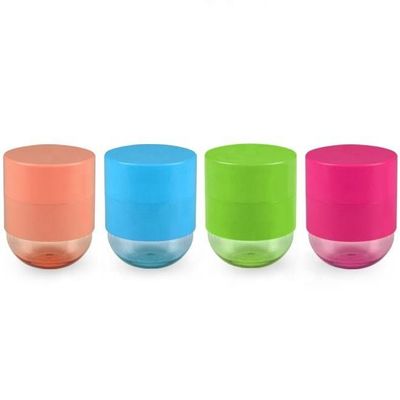 Pots clairs d'animal familier de soin personnel des produits 270ml de cheveux de pot cosmétique de crème avec des couvercles