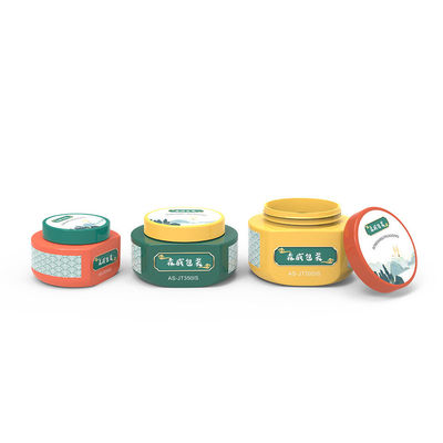 le corps en plastique de pots d'ANIMAL FAMILIER de 240ml 350ml 500ml frotte le pot de l'animal familier 500ml pour le sel de Bath