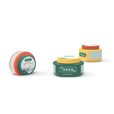 le corps en plastique de pots d'ANIMAL FAMILIER de 240ml 350ml 500ml frotte le pot de l'animal familier 500ml pour le sel de Bath