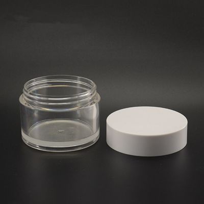 Pot crème de 59MM 100ml PETG pour l'emballage crème de soins de la peau