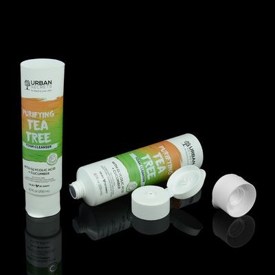 stratifié en plastique de barrière de tube en plastique pliant de tube de 250ml PBL pour le soin personnel