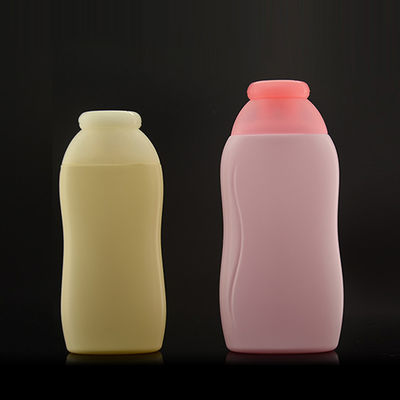 Shampooing en plastique vide coloré de la bouteille 200ml 250ml d'OEM dans la bouteille orange