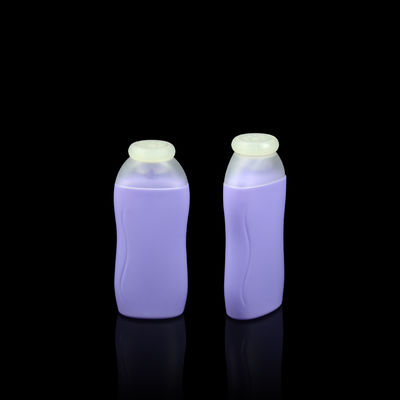 Shampooing en plastique vide coloré de la bouteille 200ml 250ml d'OEM dans la bouteille orange