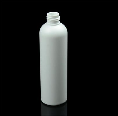 250ml a adapté les récipients aux besoins du client en plastique minces de bouteille en plastique blanche de HDPE de couleur 24/410