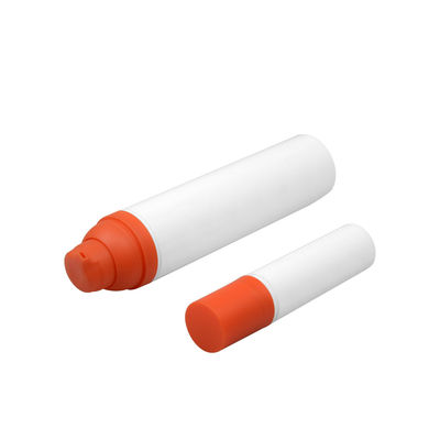 Bouteille cosmétique de pompe à vide de lotion privée d'air du cylindre 20ml 100ml pour la crème de visage