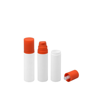 Bouteille cosmétique de pompe à vide de lotion privée d'air du cylindre 20ml 100ml pour la crème de visage