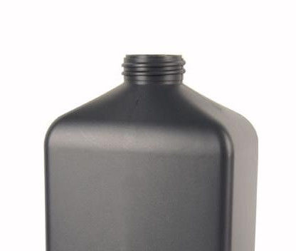 bouteille carrée plate de pompe de soins de la peau de HDPE de bouteille cosmétique du PE 950ml 32/410