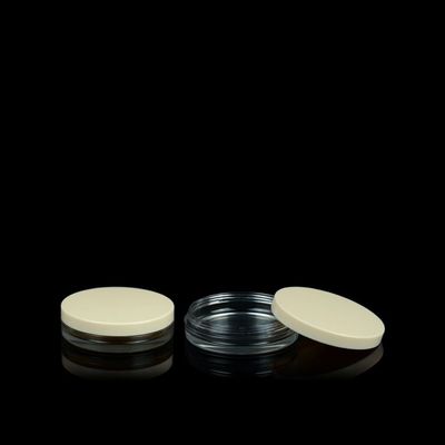 emballage cosmétique du pot 15g de 15ml PETG de crème cosmétique de soins de la peau