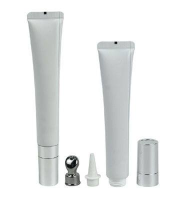 L'oeil blanc de D19 X H85mm écrèment l'emballage cosmétique de massage d'oeil d'impression offset de tube d'ABL
