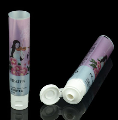 Tubes en aluminium de compression en métal de compression d'ABL pour des cosmétiques avec Flip Top Cap