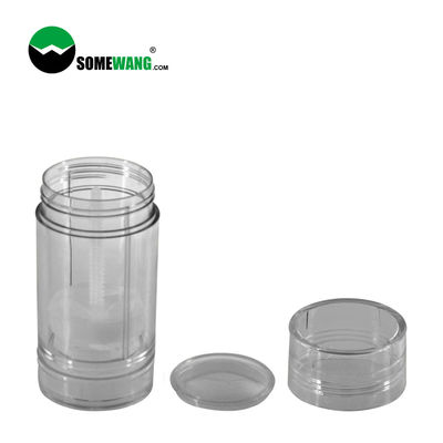 Espace libre cylindrique de stick déodorant d'OEM 65ml d'ODM COMME bouteille 65g pour le parfum de corps