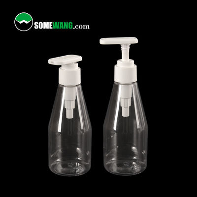 la bouteille en plastique de pompe de lavage de corps de main de cheveux de shampooing de l'ANIMAL FAMILIER 200ml a adapté la couleur aux besoins du client