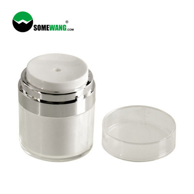 Pot privé d'air acrylique 30ml 50ml de pompe de soin personnel de crème de soins de la peau cosmétiques de luxe de conteneur