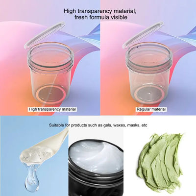 emballage crème cosmétique en plastique vide de pot de 8oz 16oz 20oz pp avec la serrure Flip Cap