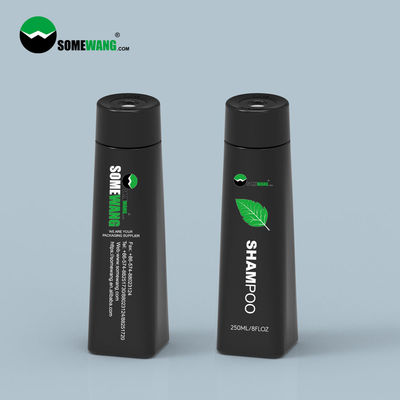 Bouteille étanche adaptée aux besoins du client 250ml de compression de shampooing de bouteille cosmétique de PE
