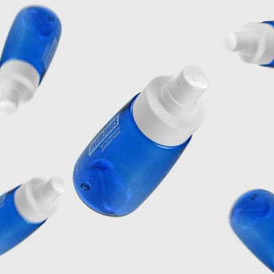 l'emballage cosmétique en plastique vide de 30ml 60ml 80ml 100ml PETG place la bouteille de gel de douche de PETG