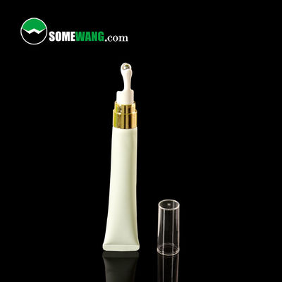 Tube cosmétique petit 10ml 15ml 20ml 30ml de crème d'oeil de compression de long bec fait sur commande en plastique de nez
