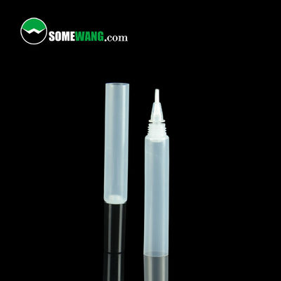 les couvercles à visser 15ml balayent le tube de empaquetage cosmétique de conteneur de lèvre de tube principal de lustre