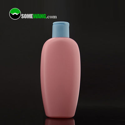 La bouteille plate 100ml 138ml 200ml de PE a adapté la bouteille aux besoins du client cosmétique