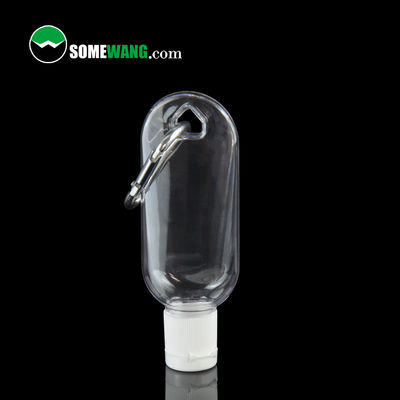 ensembles faits sur commande de bouteille de gel d'aseptisant de main de 30ml 60ml PETG avec Flip Caps