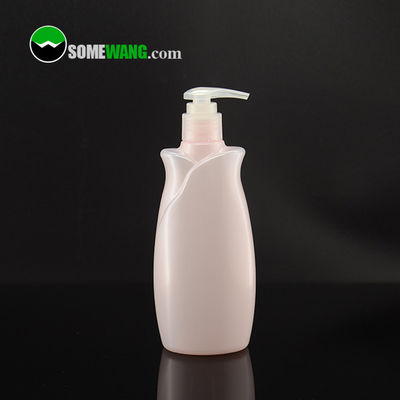 Bouteille vide en plastique 130ml 230ml 300ml de shampooing d'ANIMAL FAMILIER rose de fleur