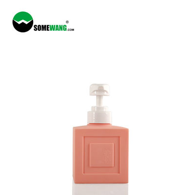 emballage cosmétique de bouteille de lotion de PE de 150ml 250ml 350ml 360ml avec le matériel de toucher doux