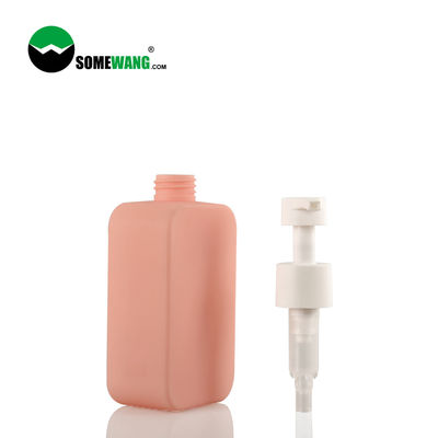 emballage cosmétique de bouteille de lotion de PE de 150ml 250ml 350ml 360ml avec le matériel de toucher doux