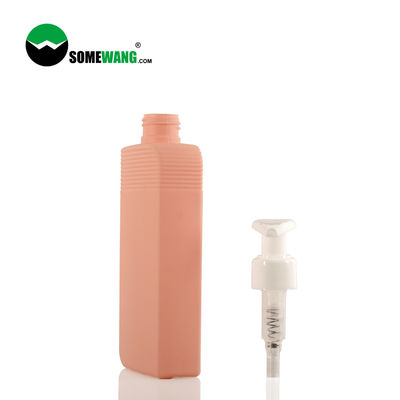 emballage cosmétique de bouteille de lotion de PE de 150ml 250ml 350ml 360ml avec le matériel de toucher doux