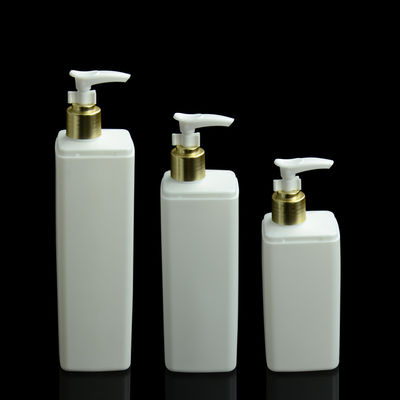 bouteille de PE de 300ml 400ml 500ml avec la bouteille de shampooing de couverture extérieure